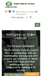 Mobile Screenshot of alden-hebron.org